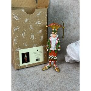 Patience Brewster Krinkles Vinnie Elf Ornament‎ Christmas Nutcracker w/Box
